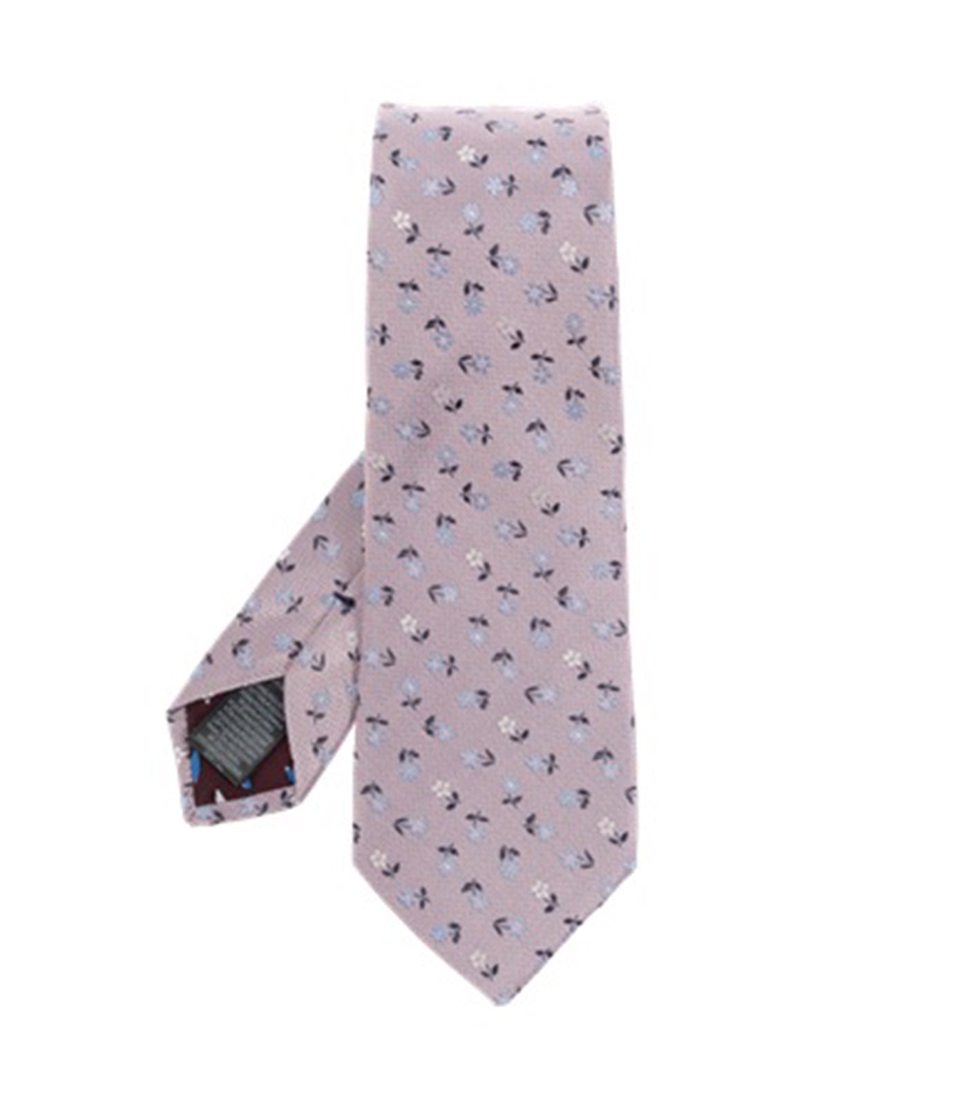 PAUL SMITH - DAISY PRINT Silk Tie in Lilac
