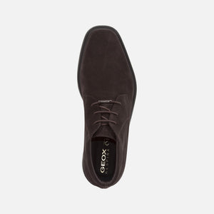 GEOX - U BRAYDEN 2fit ABX Waterprrof and Wide Fit Ankle Boot in Coffee Brown U54N1D00022C6009