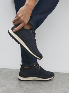 GEOX - U SHERICA ACTIF Waterproof Sneakers in Navy Blue U56HMA00045C4002
