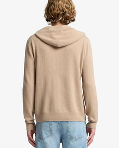 7 FOR ALL MANKIND - UMBER BEIGE Cashmere Hoodie 7M0C0F16 - 1PM
