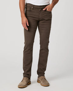PAIGE - Transcend LENNOX Slim Jean in VINTAGE DEEP OAK M653799-B913