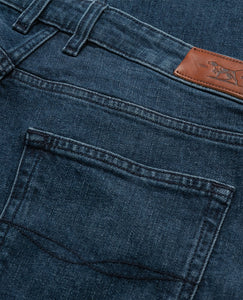 RODD & GUNN - OWAKA Straight Leg Italian Denim Jeans in True Blue VJ0438