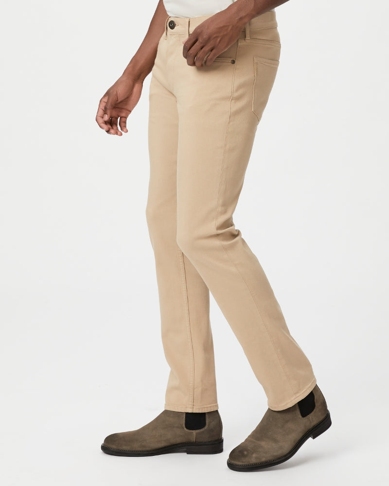 PAIGE - LENNOX - WHEAT HARVEST Beige Denim Slim Fit Jeans M653799-B018
