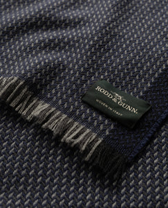 RODD & GUNN - DUNEDIN Scarf in SEA Blue ZQ0248