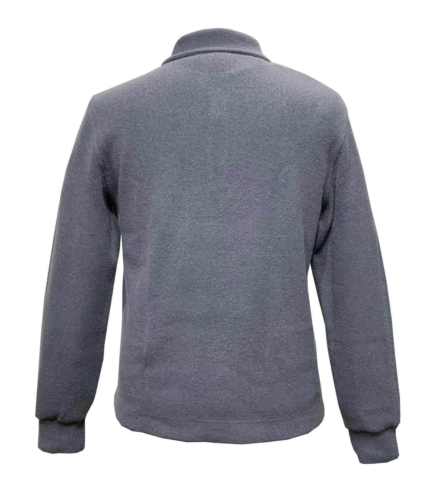 CIRCOLO 1901 - CN5143 Zip Neck Sweater in Dark Asphalt Grey