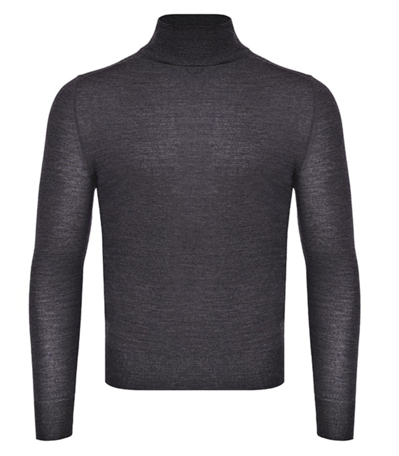 CANALI - Wool Mock Neck Knitwear In Charcoal Grey C0002 MK01149 112