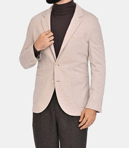 CANALI - Wool Mock Neck Knitwear In Chocolate Brown C0002 MK01149 501