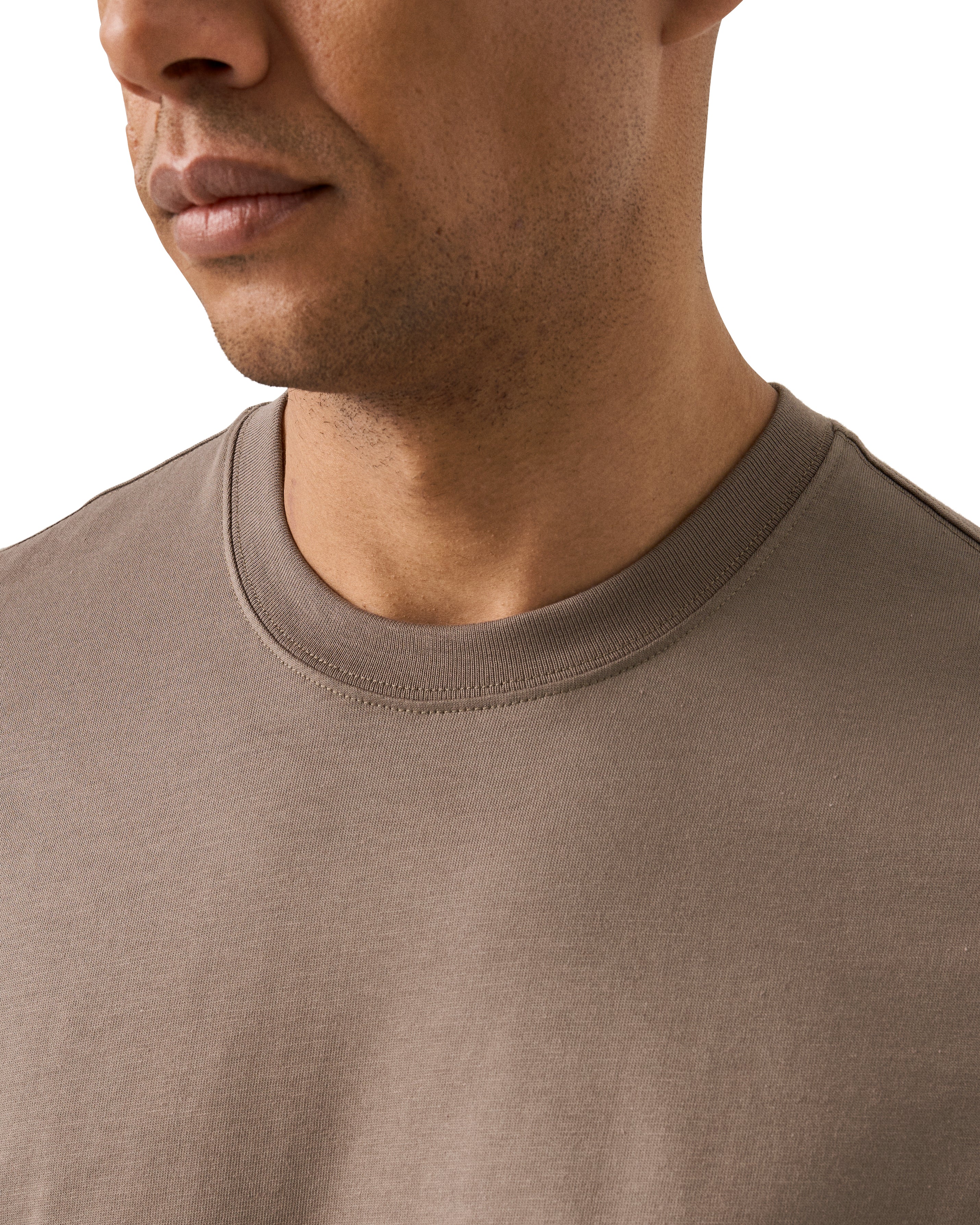 ETON - Mocha Brown Supima Cotton T-Shirt 10001035735