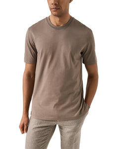 ETON - Mocha Brown Supima Cotton T-Shirt 10001035735