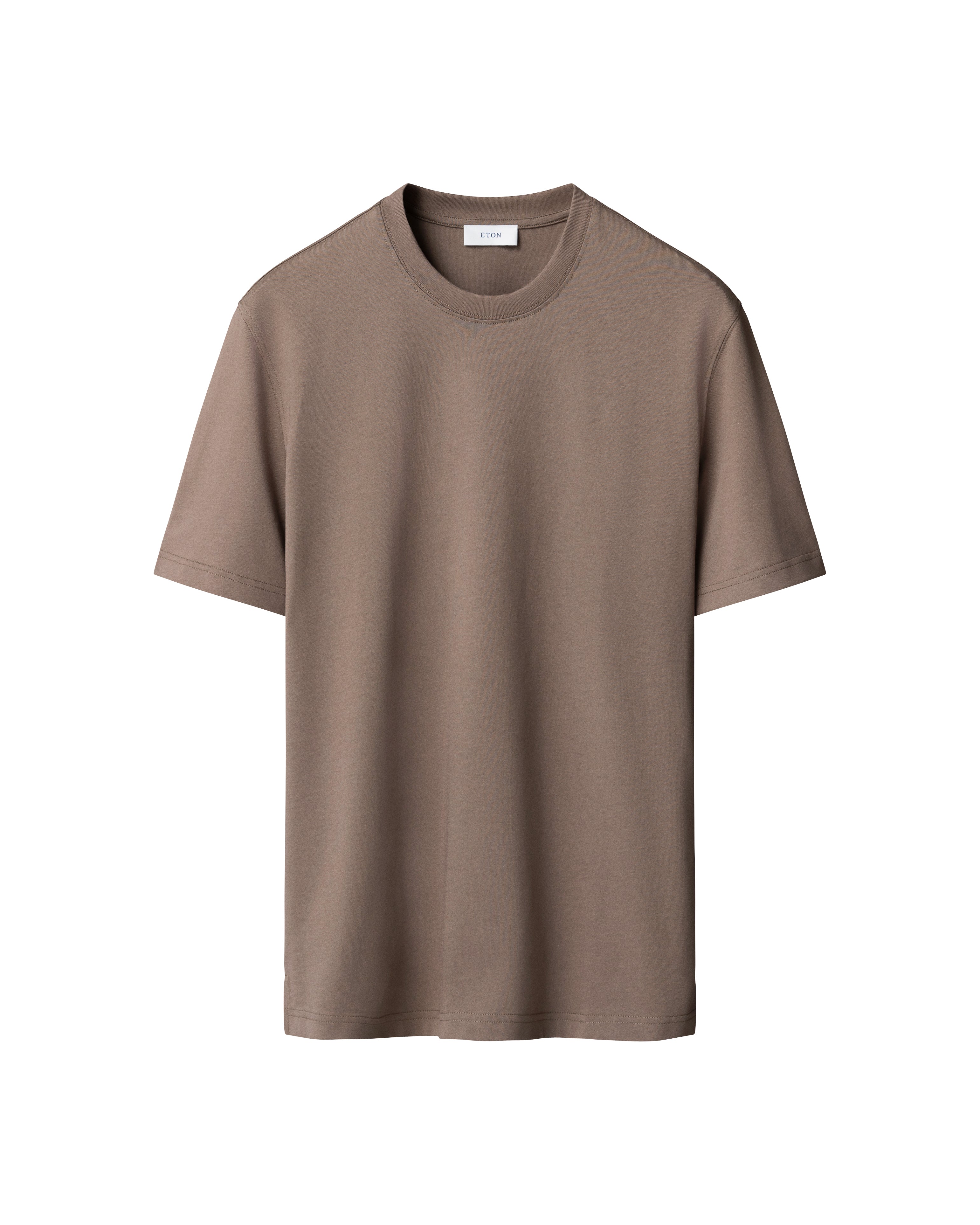 ETON - Mocha Brown Supima Cotton T-Shirt 10001035735