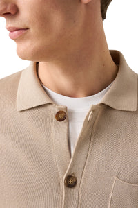 ETON - Milano Knit Jacket in Beige/ Off White 10001294802
