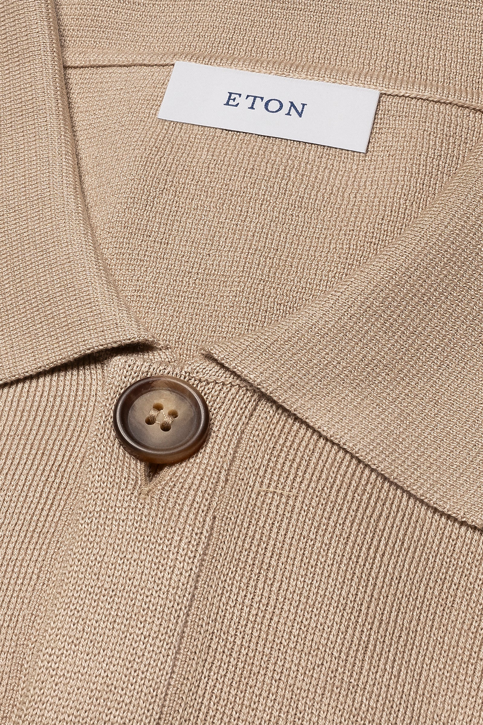ETON - Milano Knit Jacket in Beige/ Off White 10001294802