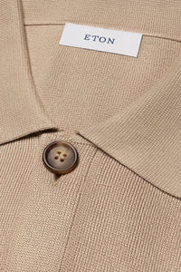 ETON - Milano Knit Jacket in Beige/ Off White 10001294802