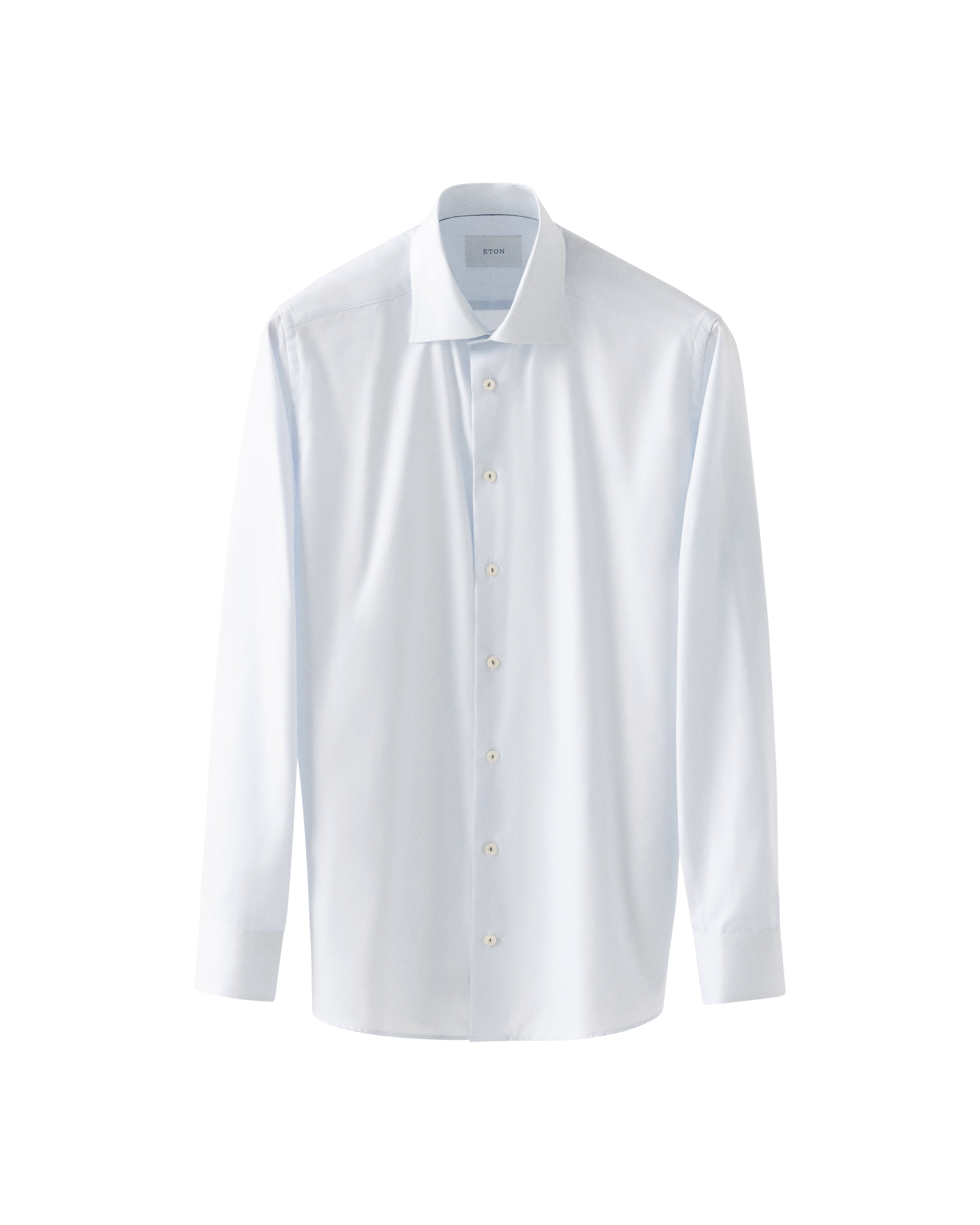 ETON - SLIM FIT Cotton & TENCEL™ Lyocell Shirt In Light Blue 10001347420