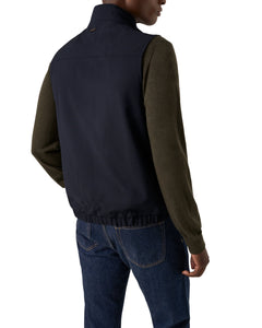 ETON - Reversible Vest in Navy and Khaki Green 100013745 28