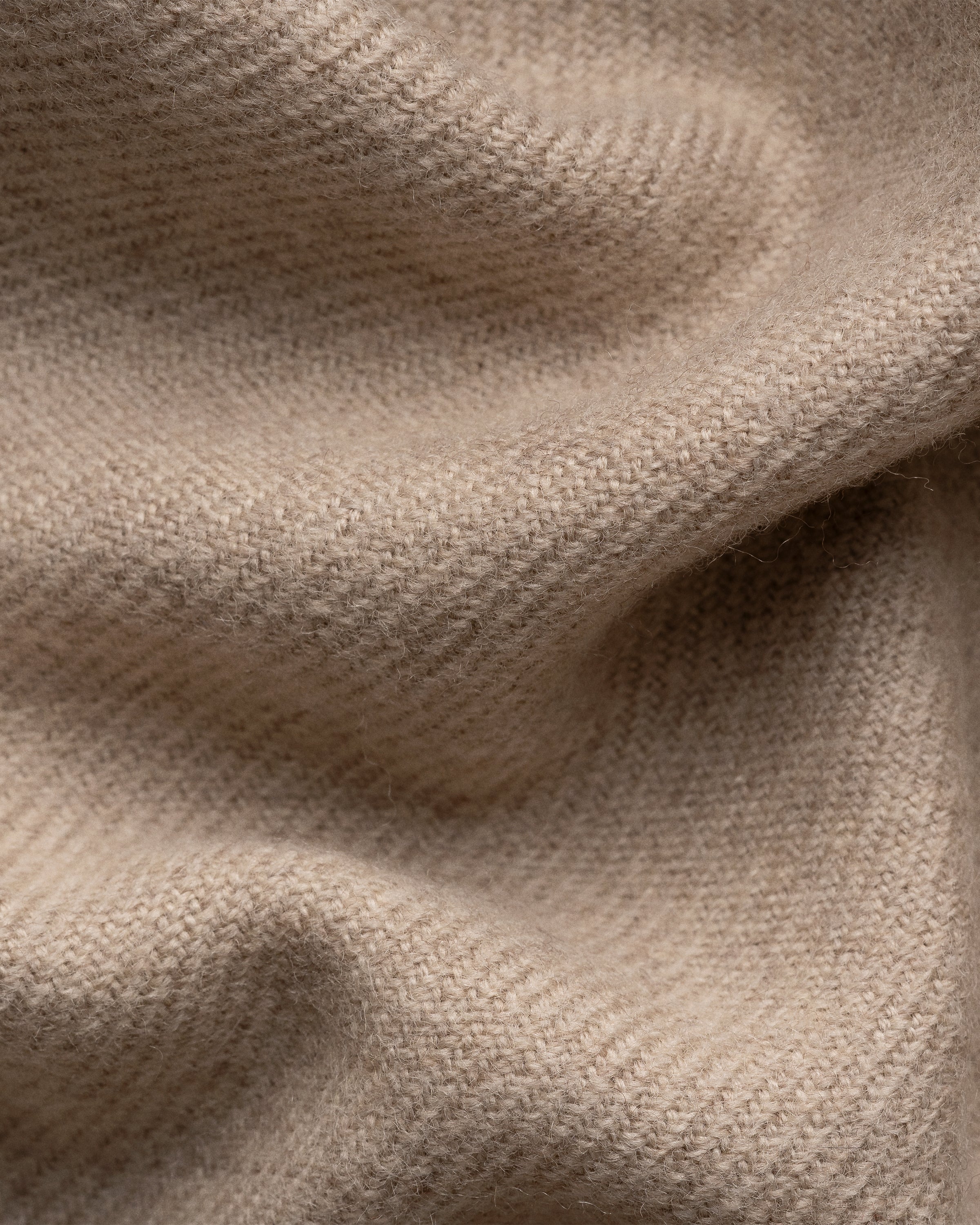 ETON - Twill Merino Wool Scarf in DBeige 10001385934