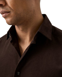 ETON - CASUAL FIT Corduroy Shirt In Brown 10001389038