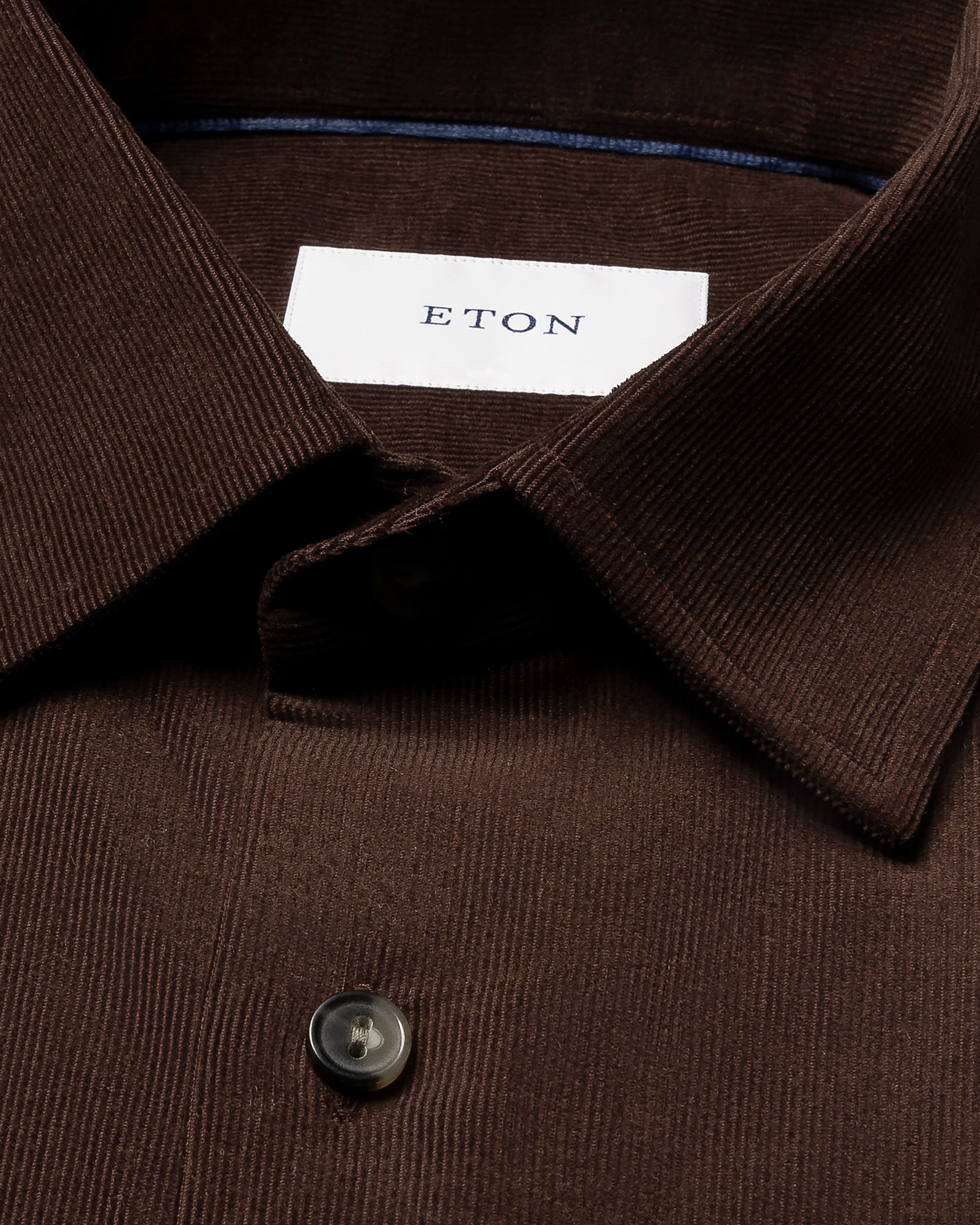ETON - CASUAL FIT Corduroy Shirt In Brown 10001389038