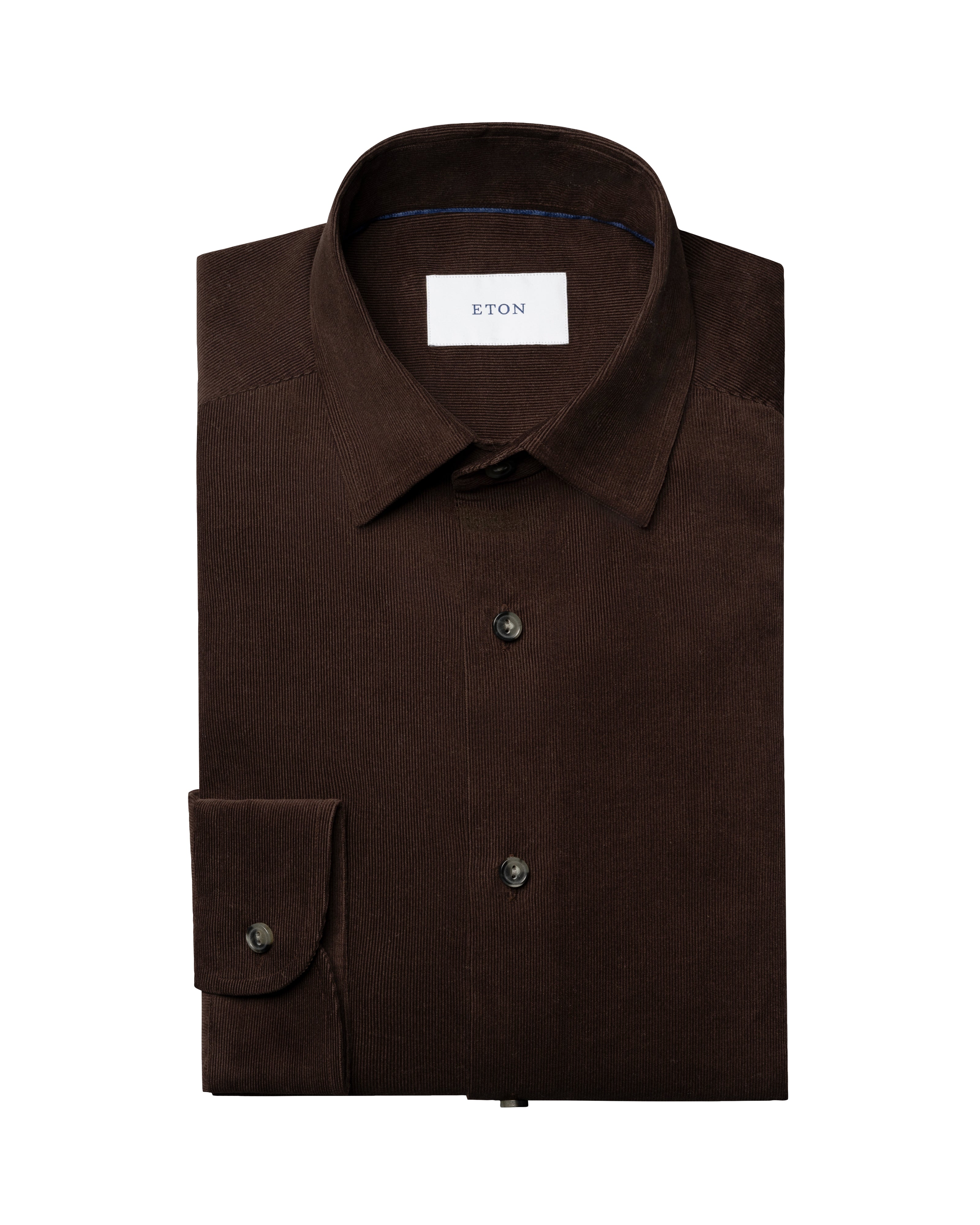 ETON - CASUAL FIT Corduroy Shirt In Brown 10001389038