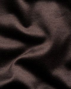 ETON - Filo Di Scorzia Jaquard Polo Shirt in Brown 10001390738