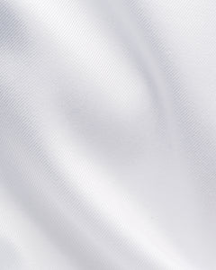 ETON - SLIM FIT White Signature Twill Shirt With Dark Blue Details 10001439600