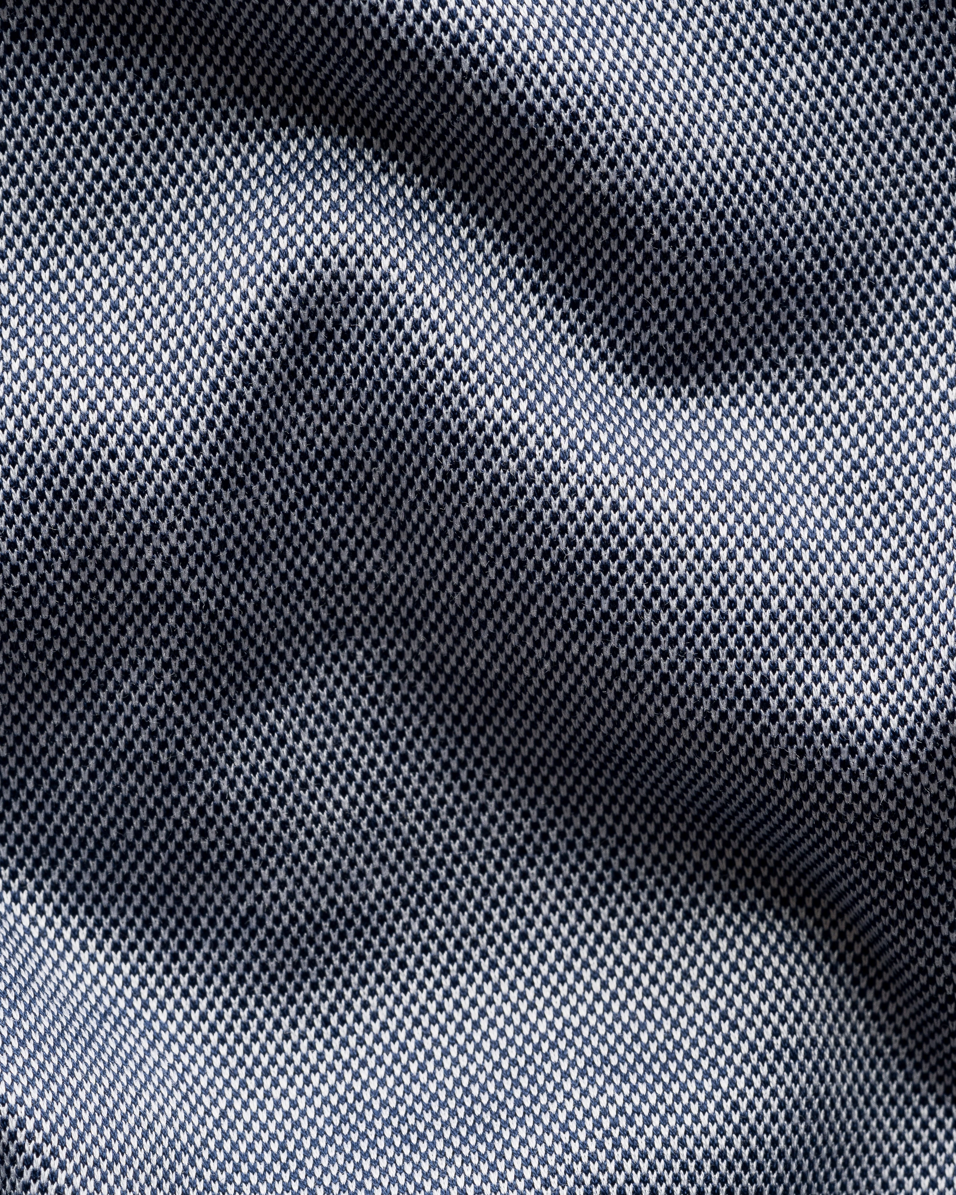 ETON - CONTEMPORARY FIT Filo di Scozia Oxford Shirt in Mid Blue 10001450025