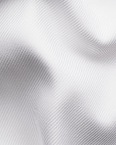 ETON - SLIM FIT White Textured Twill Shirt With Fox and Hare Trim 10001454200