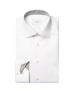 ETON - CONTEMPORARY FIT White Solid Signature Twill Shirt 10001454700