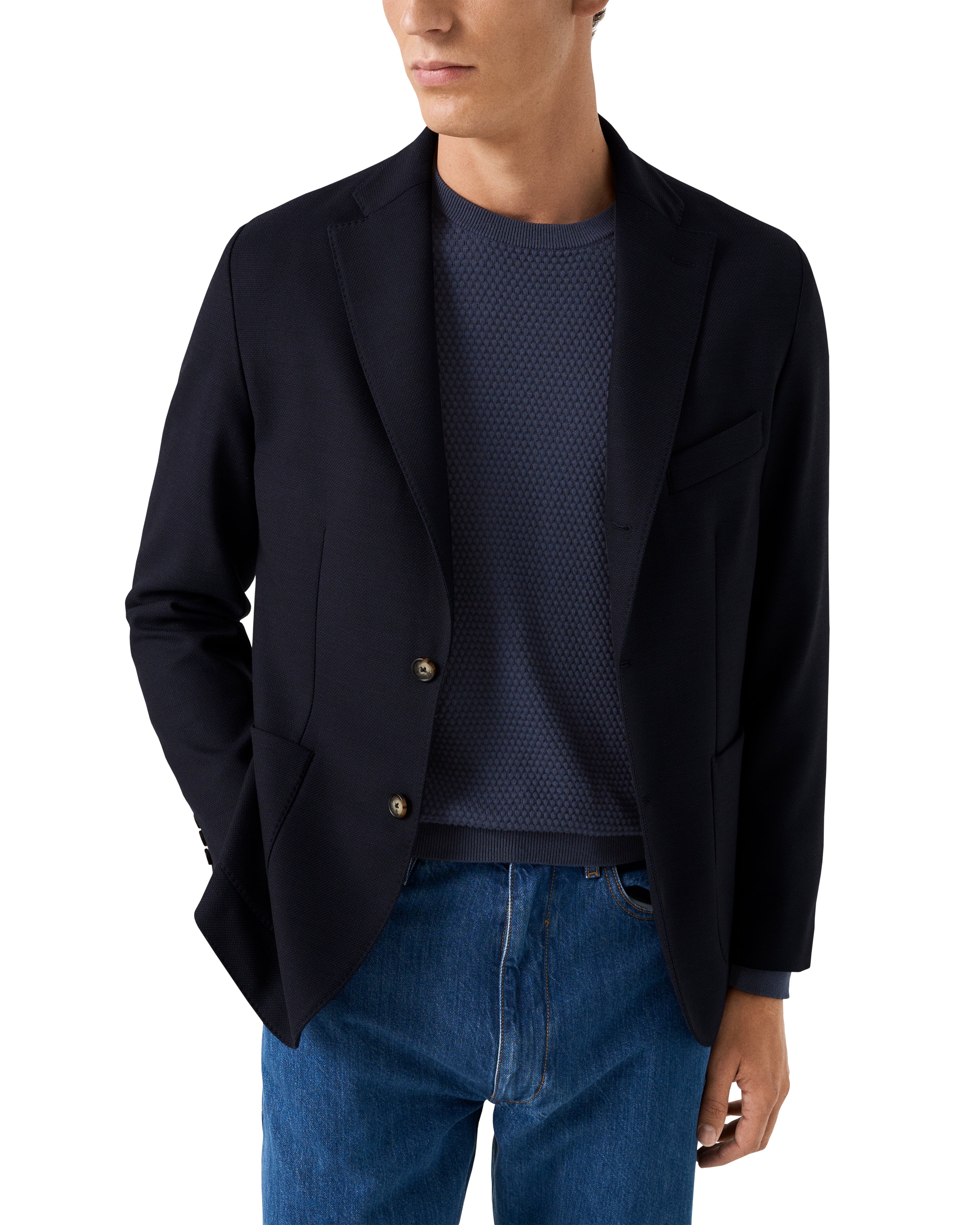 ETON - Lana Tech Soft Jacket in Navy Blue 10001459528