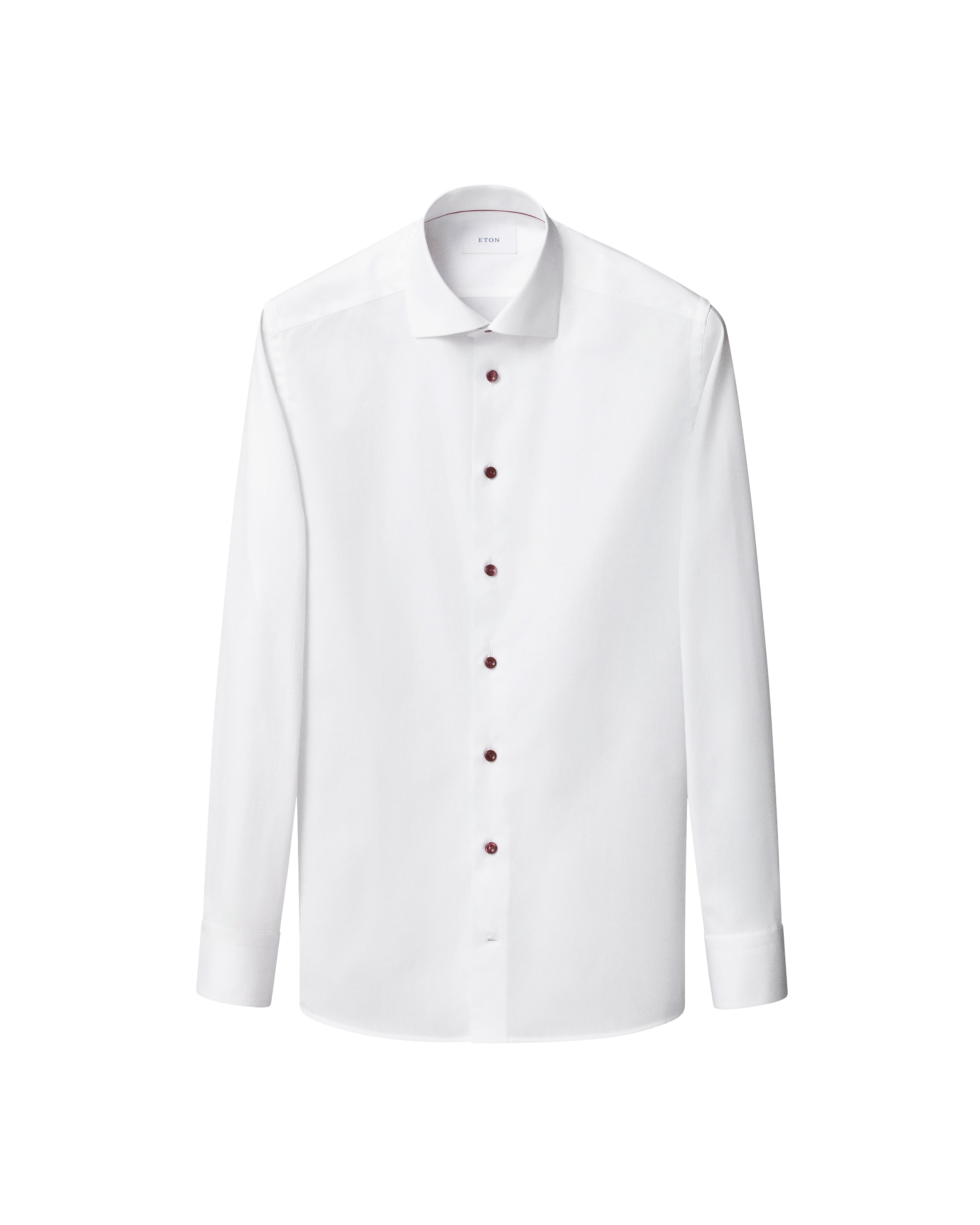 ETON - White SLIM FIT Solid Signature Twill Shirt 10001460500