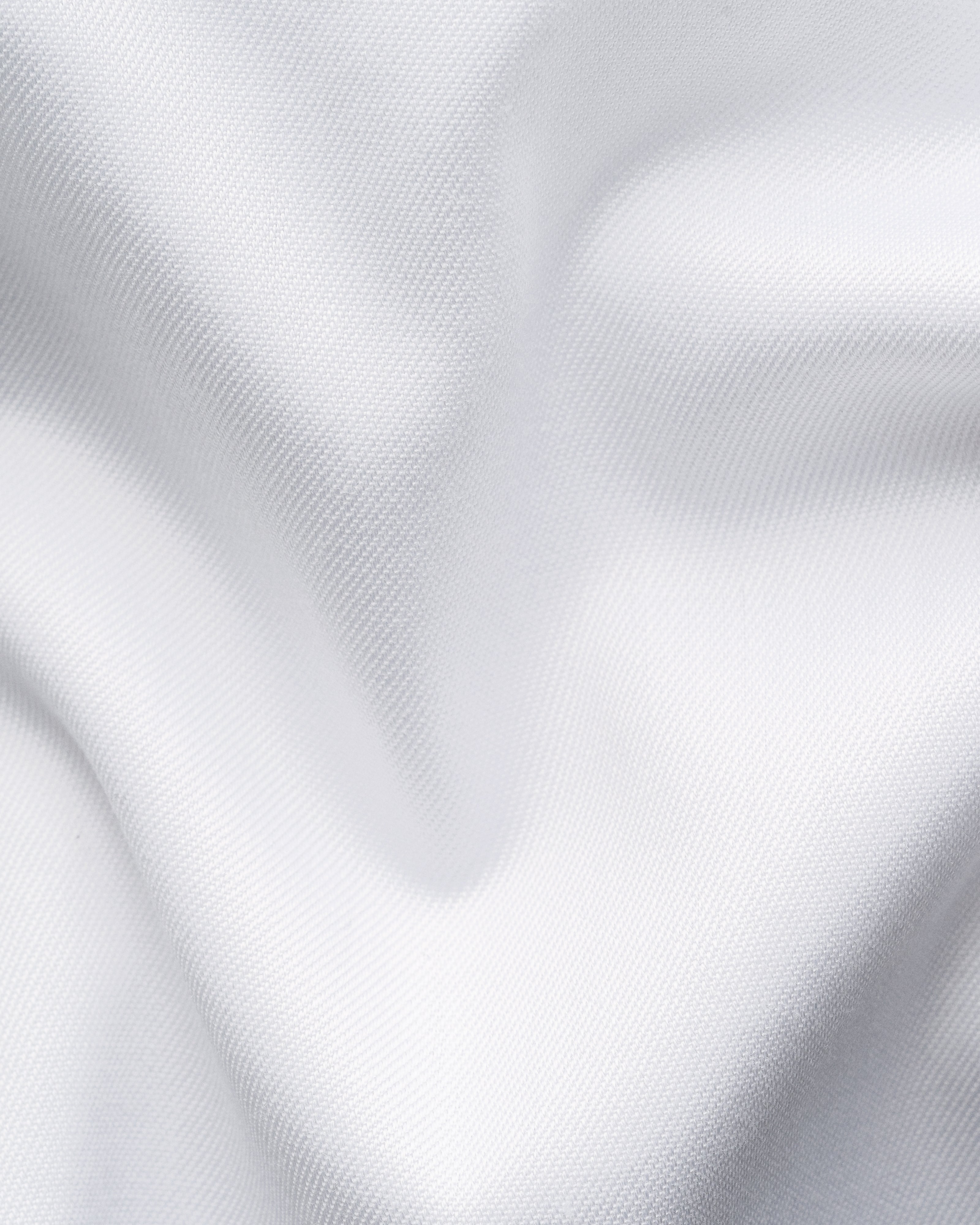 ETON - White SLIM FIT Signature Twill Cotton Shirt With Geometric Trim 10001460900