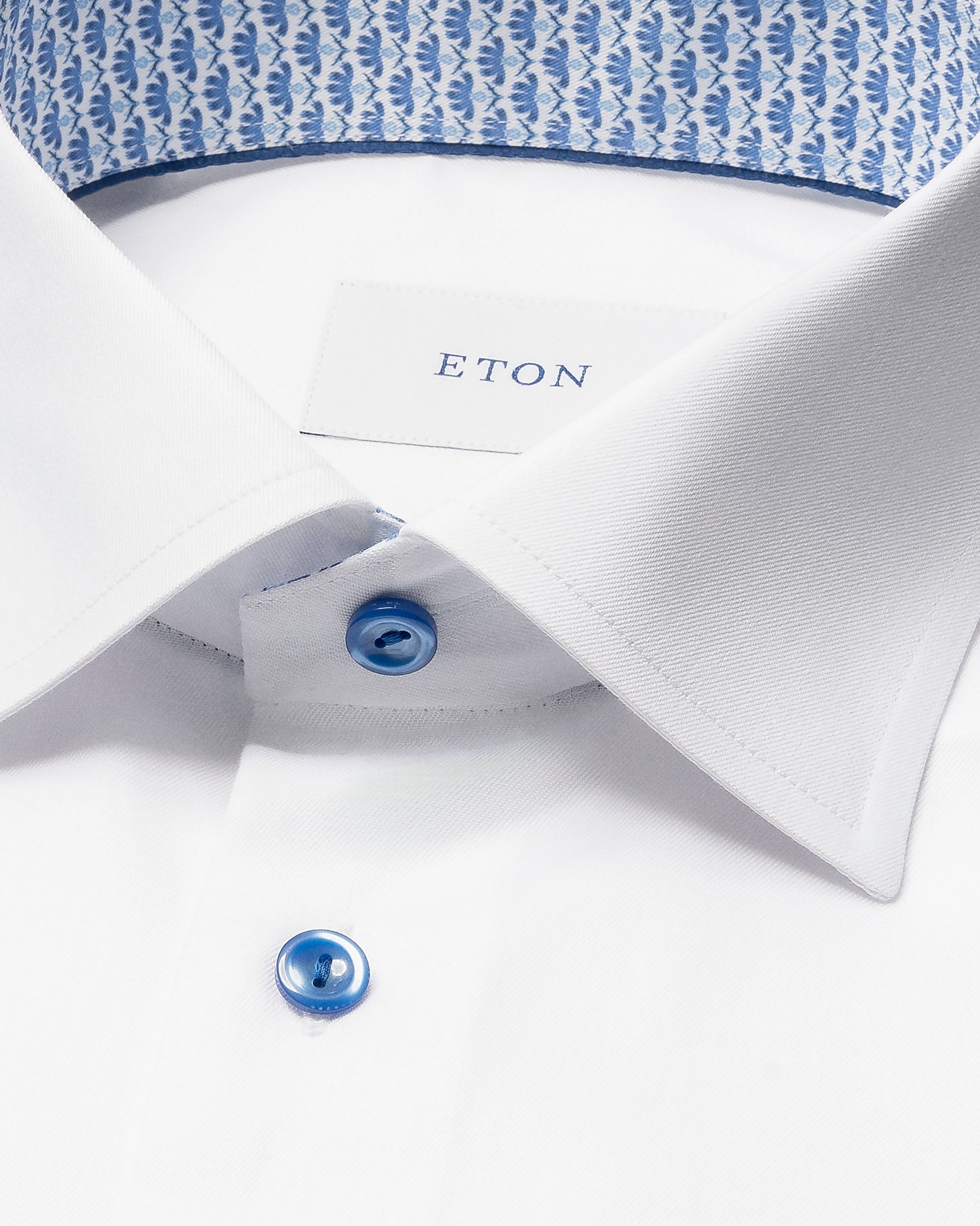 ETON - White CONTEMPORARY FIT Signature Twill Shirt 10001474500