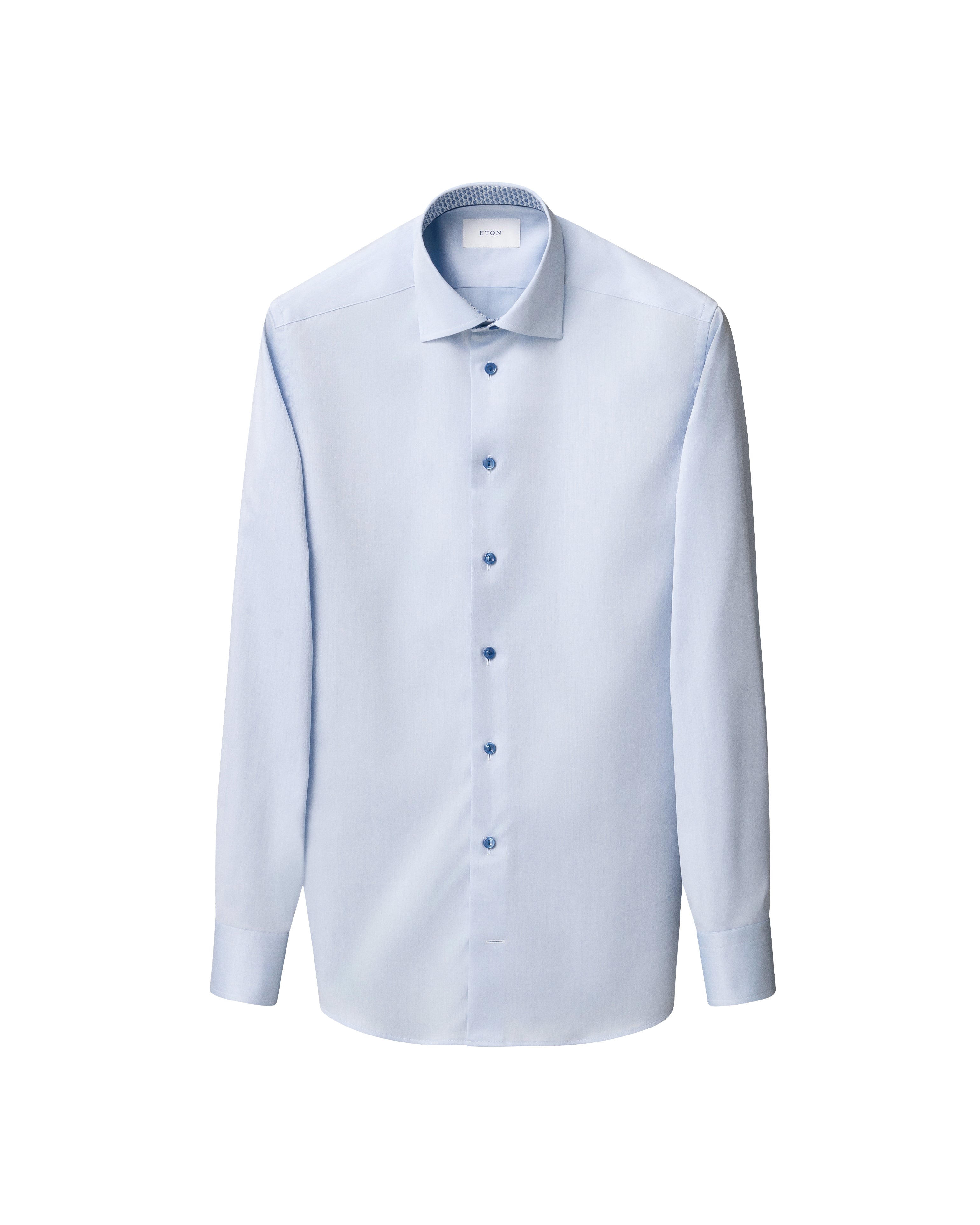 ETON - Sky Blue CONTEMPORARY FIT Signature Twill Shirt 10001474521