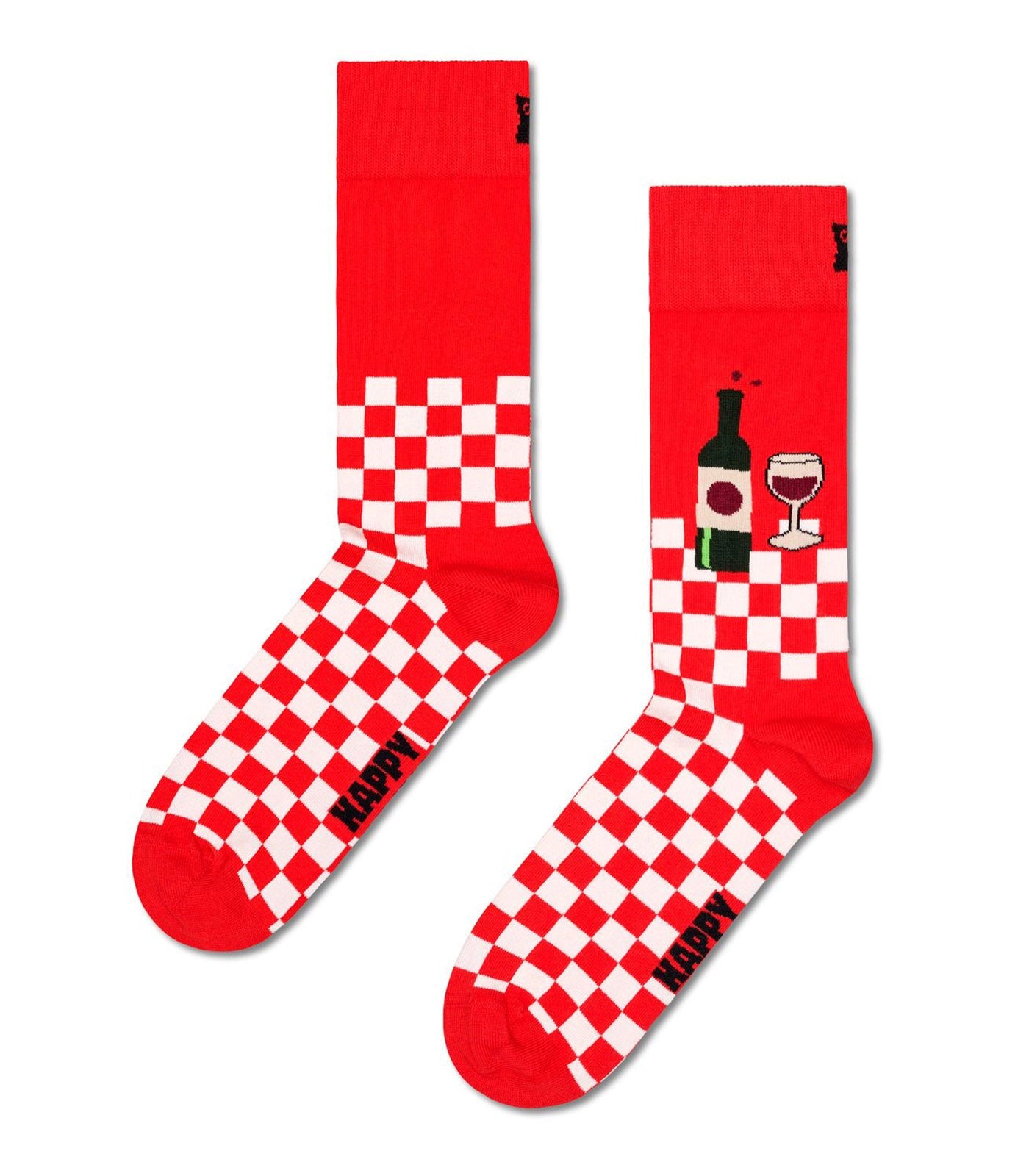 HAPPY SOCKS - 2 Pack Wine Socks Gift Set - P001837