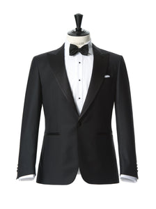 CAVALIERE - ROYAL Black Slim Fit Tux Jacket With Peak Lapel 1171029-99