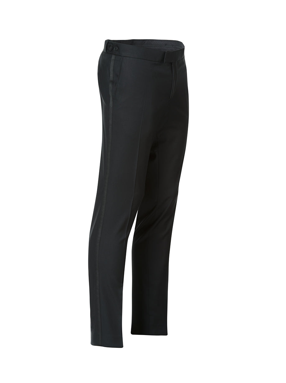 CAVALIERE - ROYAL Black Slim Fit Tux Trousers 2015221-99