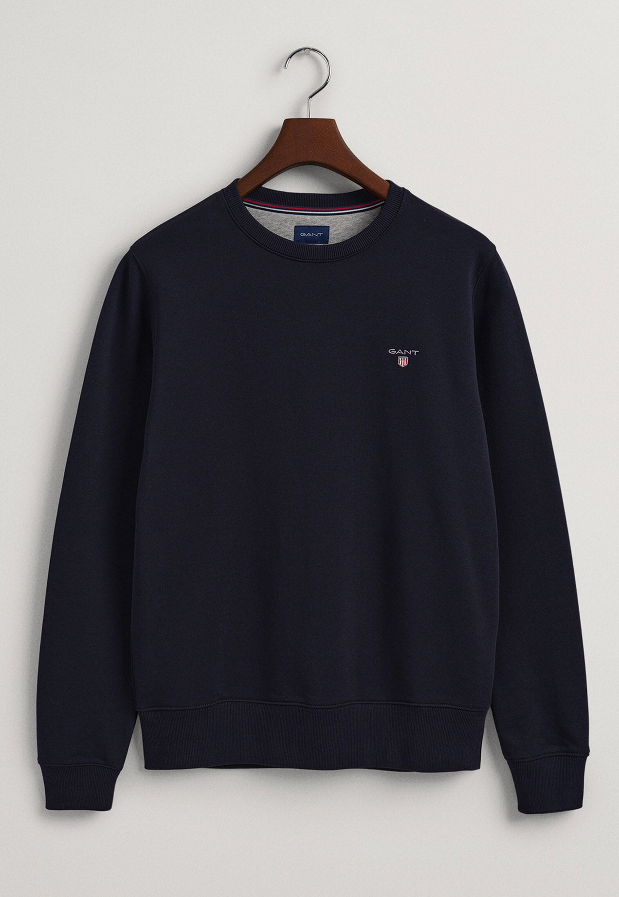 GANT - Dark Evening Blue Original Crew Neck Sweatshirt 2046072 433