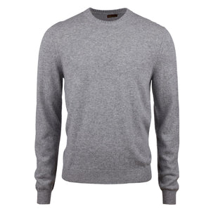STENSTROMS - Grey Cashmere Crew Neck Sweater 4200412255330