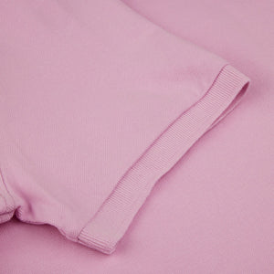 STENSTROMS - Pink Contrast Trim Polo Shirt 4400952468510