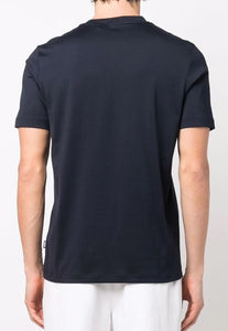 BOSS - TIBURT 287 Dark Blue Graphic Print Regular Fit T-Shirt 50467430 404