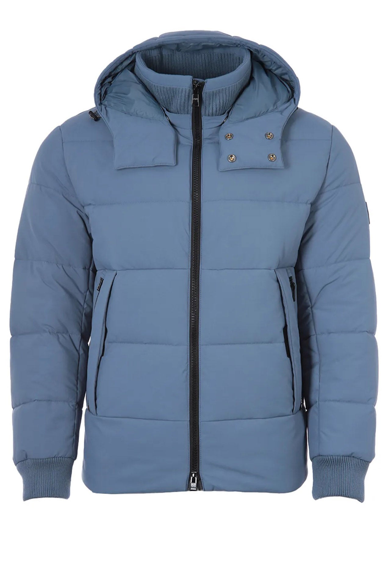 BOSS - CORLEON1 Bright Blue Water Repellent Padded Jacket With Detachable Hood 50478378 438