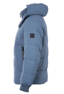 BOSS - CORLEON1 Bright Blue Water Repellent Padded Jacket With Detachable Hood 50478378 438