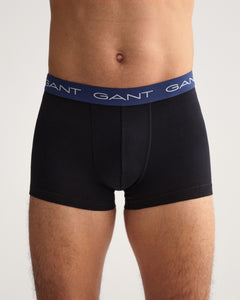 GANT - 3-Pack Trunks in Black with Contrasting Waistband 902233003 5