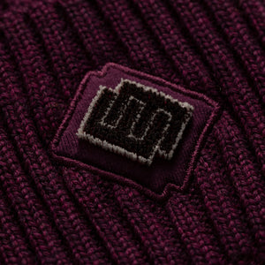 ETON - Burgundy Beanie Hat With Logo Detail A0003268476