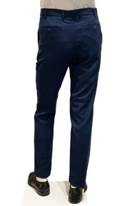 CANALI - Blue Impeccable Wool Smart Casual Trousers V1019-AR03472-301