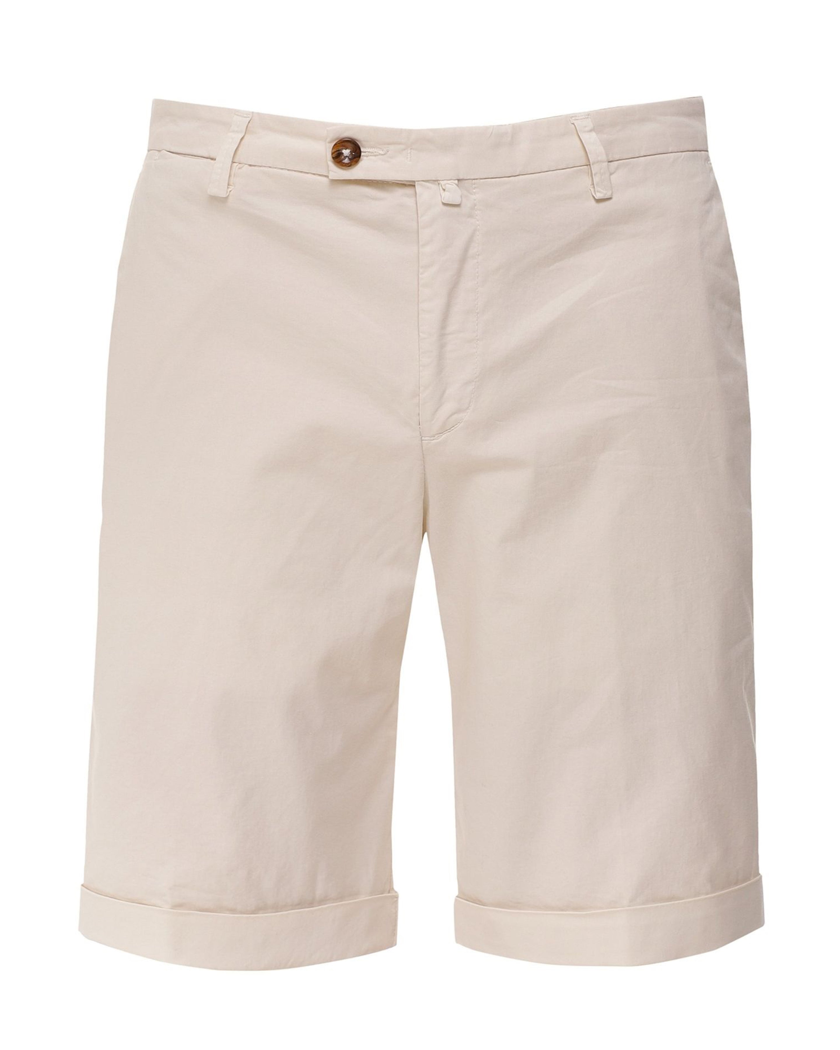 BRIGLIA 1949 - Panna Cream Stretch Cotton Slim Fit Shorts BG108 323511 5103