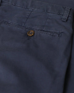 BRIGLIA 1949 - Navy Blue Stretch Cotton Slim Fit Shorts BG108 323127 011