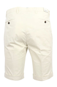 Briglia 1949 - White Stretch Cotton Slim Fit Shorts BG108 322008 150