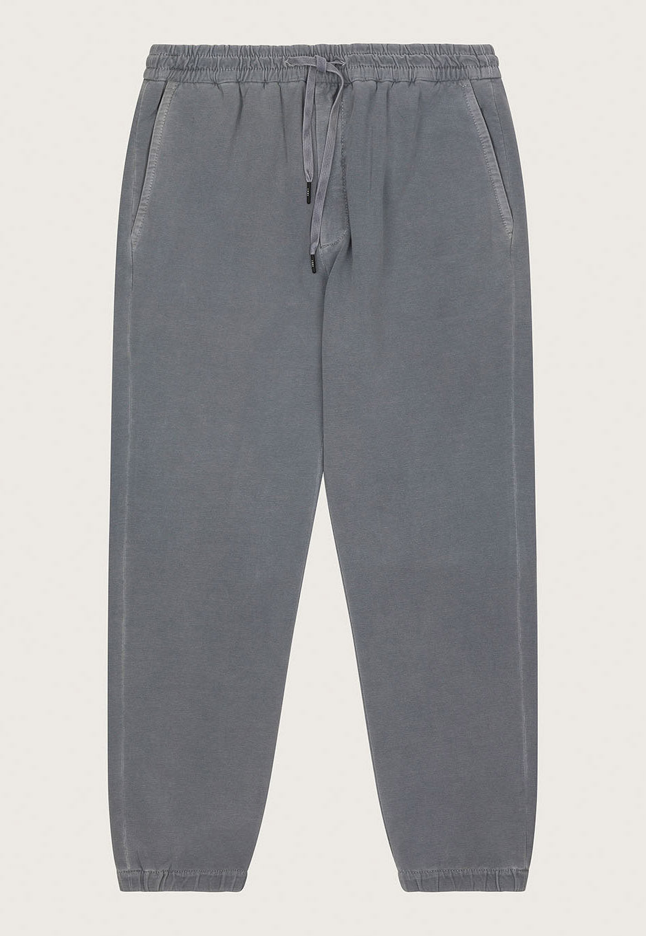 CIRCOLO 1901 - Garment-dyed fleece Sweatpants in Gorgona Grey CN3406