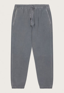 CIRCOLO 1901 - Garment-dyed fleece Sweatpants in Gorgona Grey CN3406